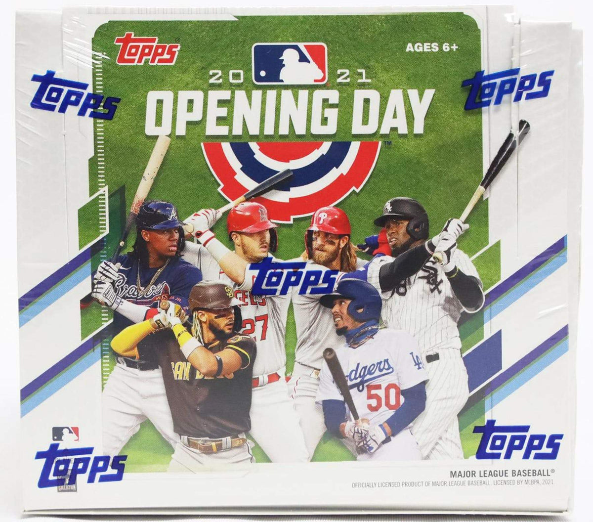 2021 MLB Topps Opening Day Hobby Box Packs the Ripper Sports Cards