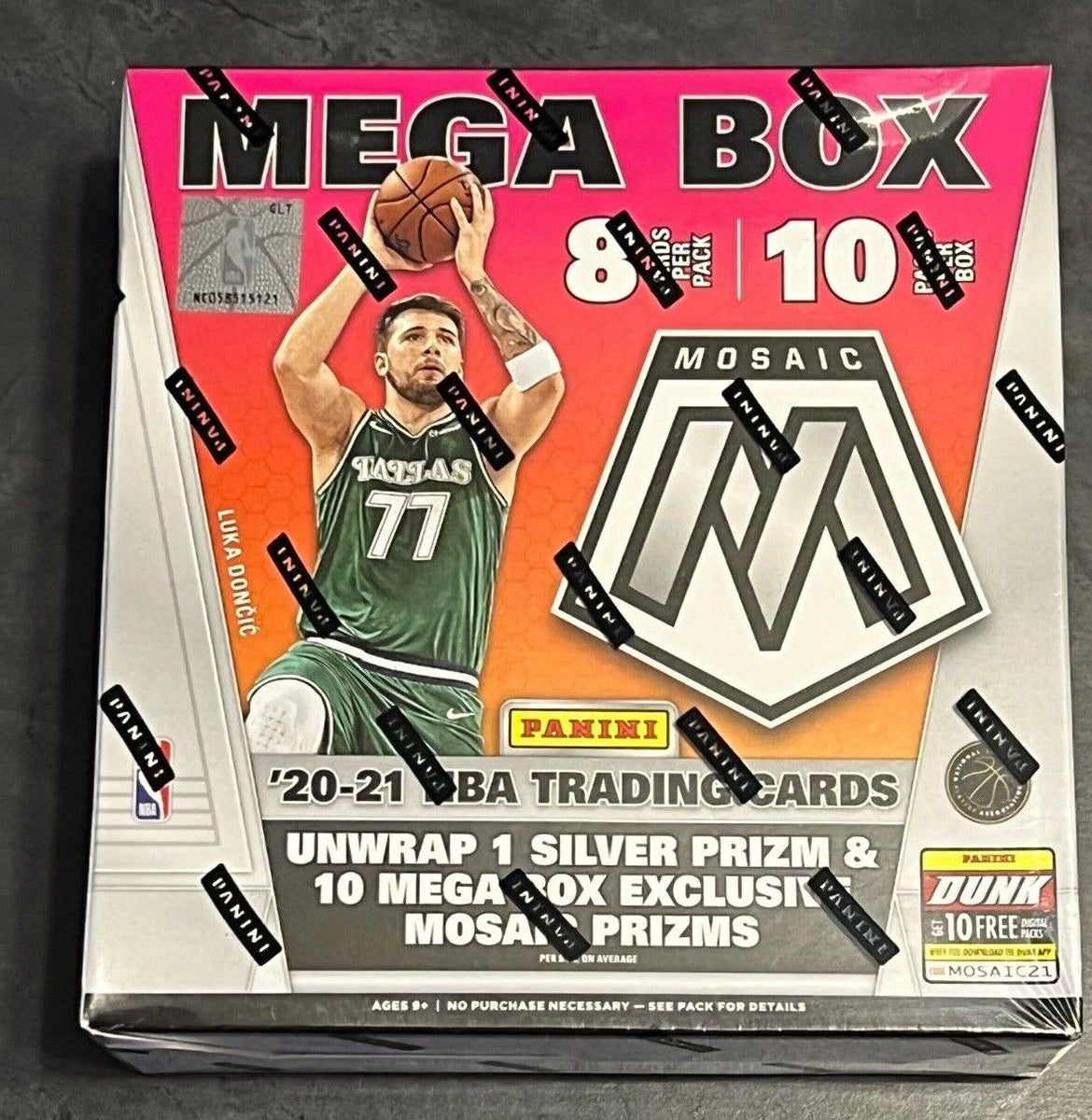 20/21 NBA Mosaic Mega Box Packs the Ripper Sports Cards and Collectibles