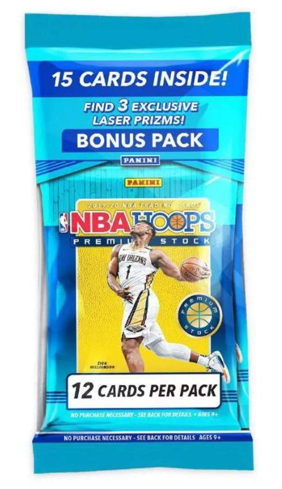 19/20 NBA Hoops Premium Cello Pack