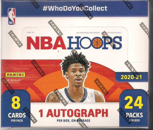 20/21 NBA Hoops Retail Box