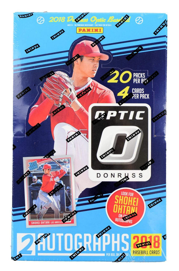 2018 MLB Donruss Optic Hobby Box