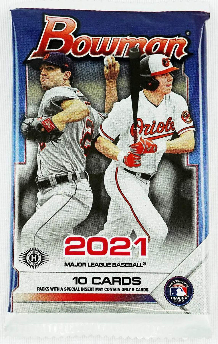 2021 MLB Bowman Hobby Pack – Packs the Ripper Sports Cards and Collectibles