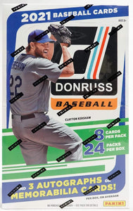 2021 MLB Donruss Hobby Box