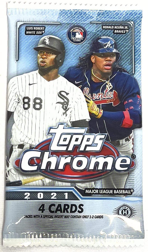 2021 MLB Topps Chrome Hobby Pack