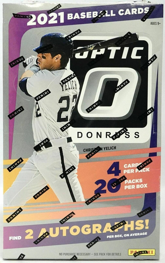 2021 MLB Donruss Optic Hobby Box