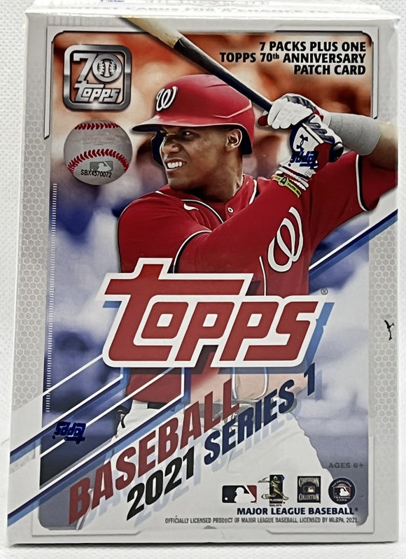 2021 MLB Topps Series 1 Blaster Box – Packs the Ripper Sports Cards and ...