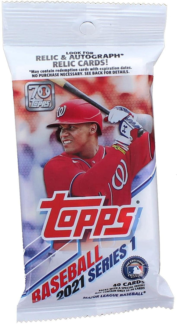 2021 MLB Topps Series 1 Fat Pack
