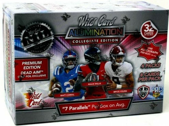 2021 Wild Card Allumination Collegiate Blaster Box